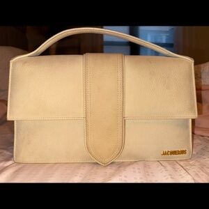 JACQUEMUS Off-White 'The long Bambino' Bag